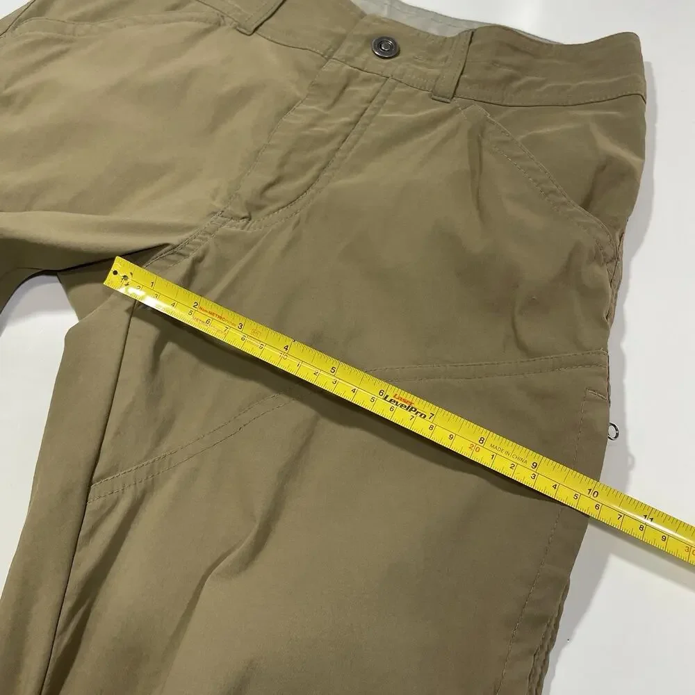 KUHL Mens Hiking Pants Beige Size 30x32 Nylon Spandex Blend Outdoors Preformance